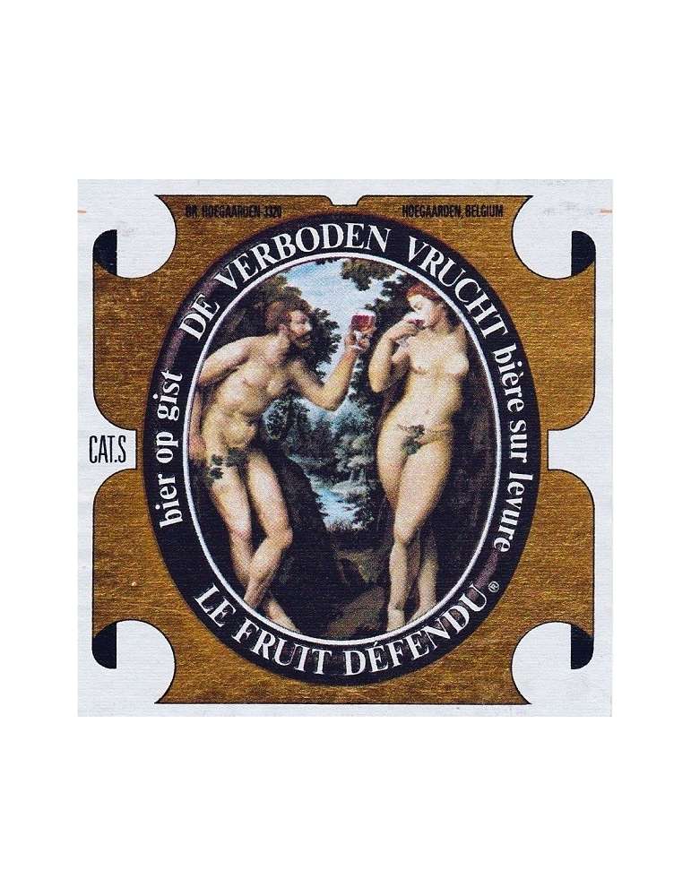 Etiqueta Hoegaarden Fruit Defendu