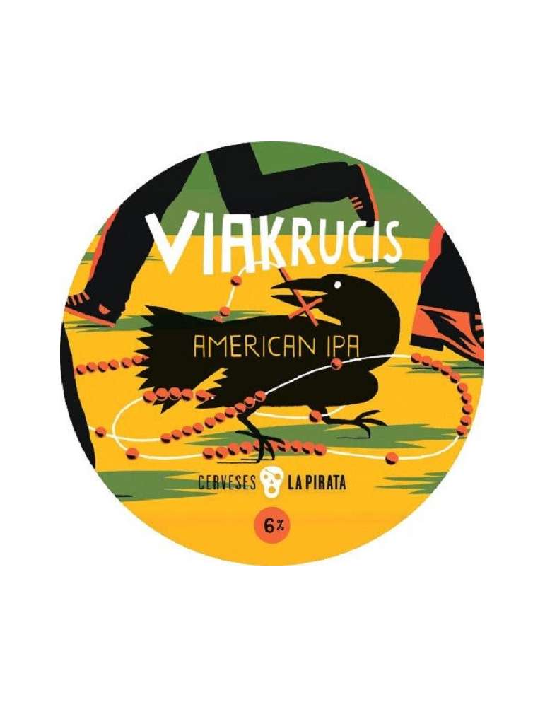 Etiqueta Cervesa Viakrucis 33cl