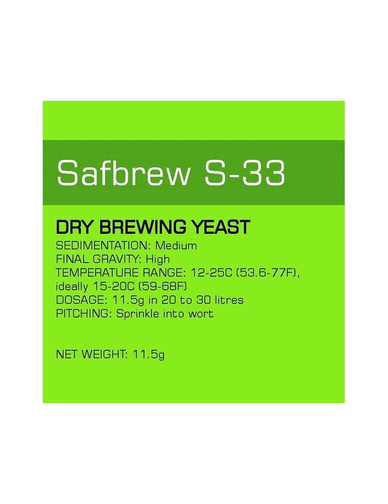 Safbrew S-33