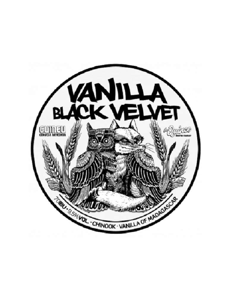 Vanilla Black Velvet 33cl
