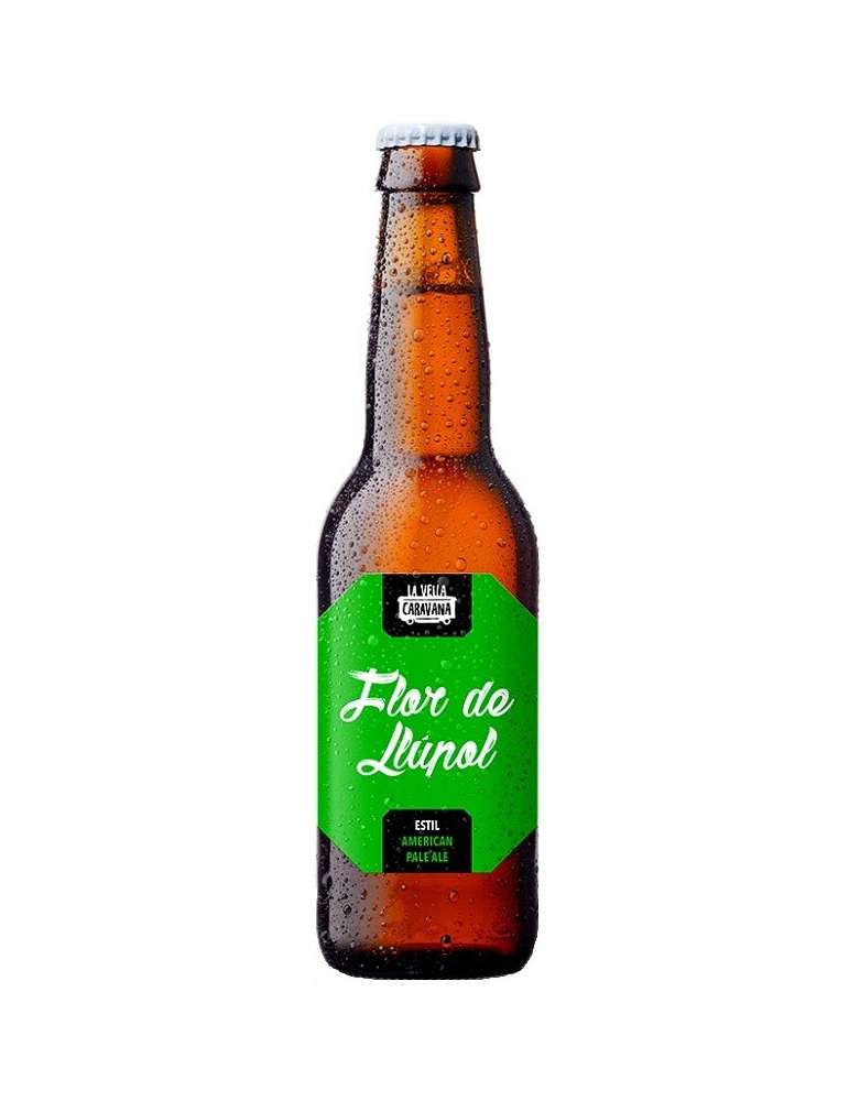 Cerveza Flor de Llúpol 33cl