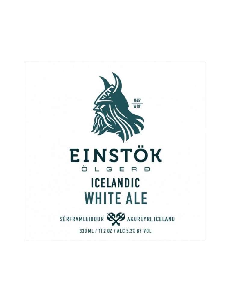 Etiqueta Cervesa Icelandc White Ale