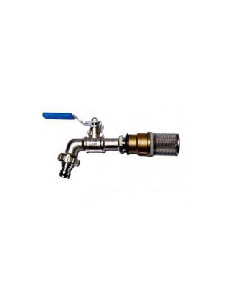 Grifo + Filtro Caldero Inox