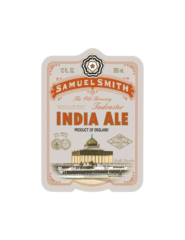 Etiqueta Cervesa Samuel Smith India Ale