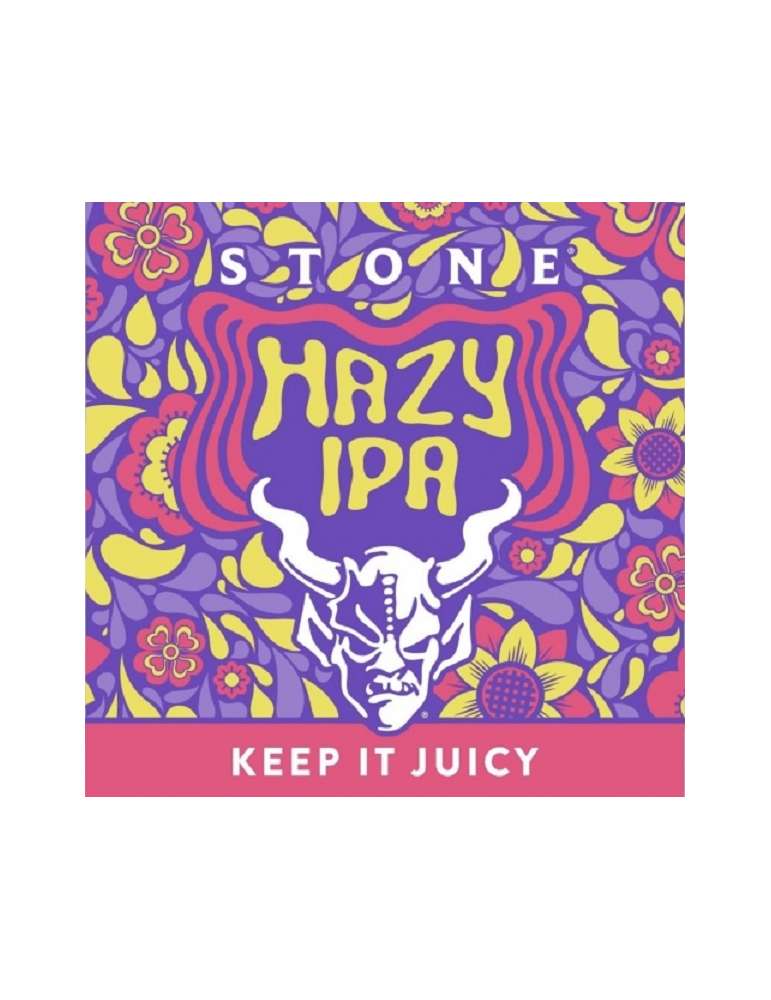Etiqueta Stone Hazy IPA