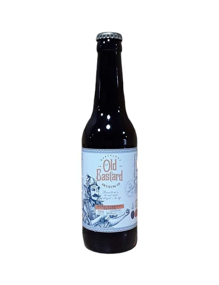 Cerveza Old Bastard Mango Maracuyá Saison 33cl