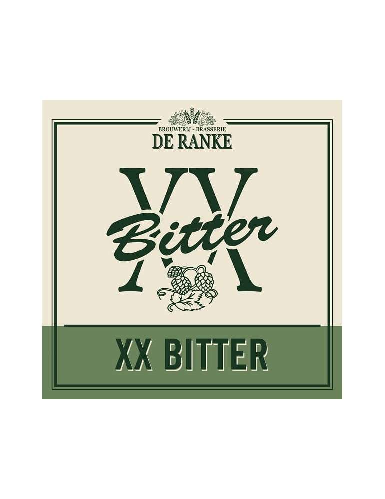 Etiqueta Cervesa De Ranke XX Bitter 33cl