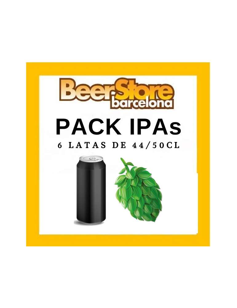Pack IPAs 6 Llaunes de 44 o 50cl
