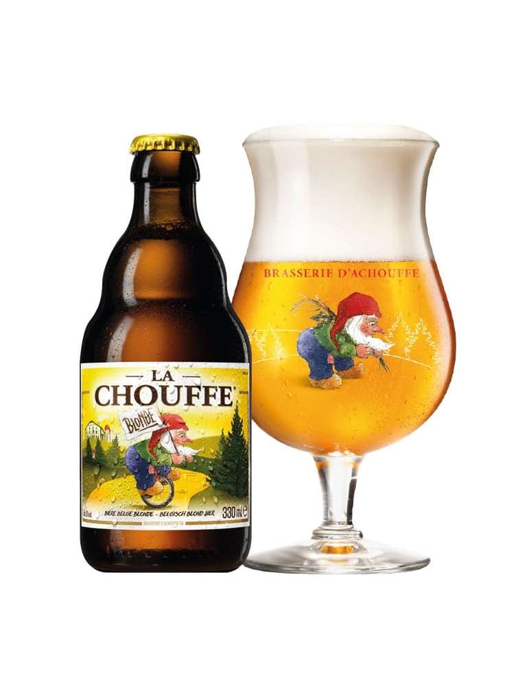 Cervesa La Chouffe 33cl amb got