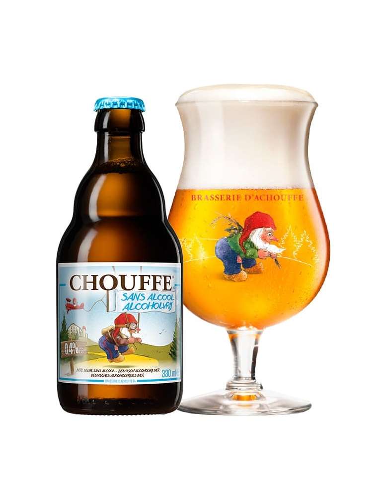 Cervesa Chouffe Sans Alcool 33cl + got
