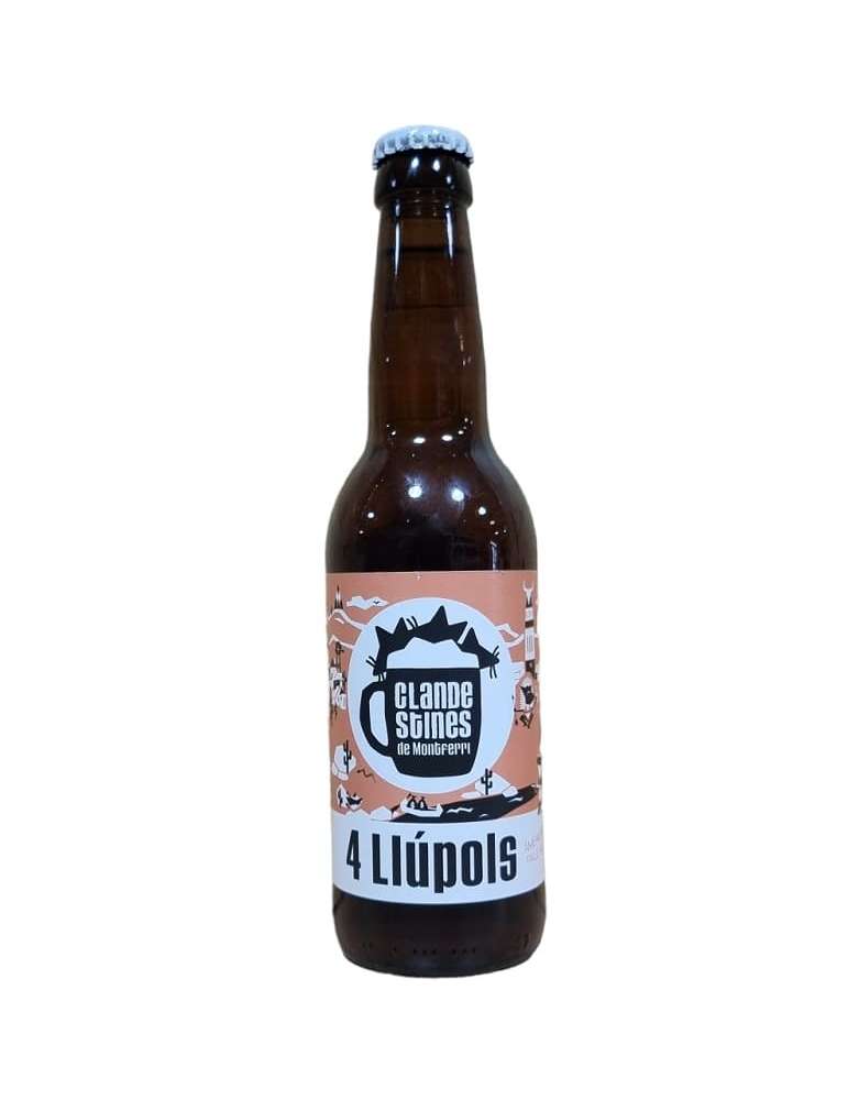 Les Clandestines 4 Llúpols APA 33cl