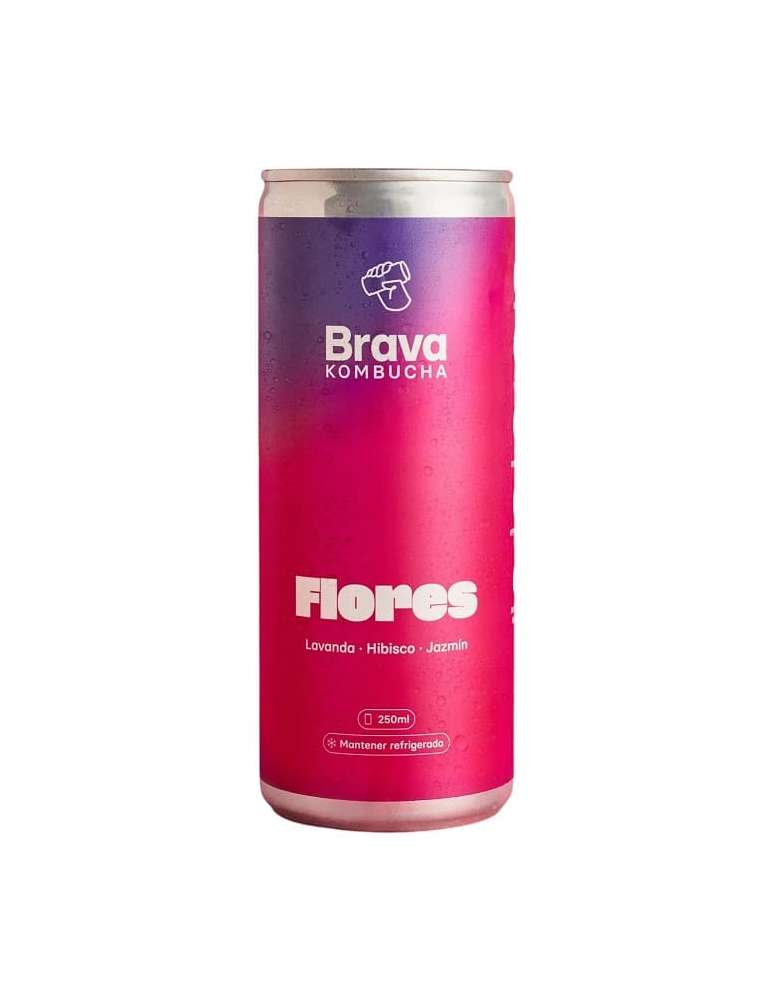 Kombucha Brava Flores 25cl