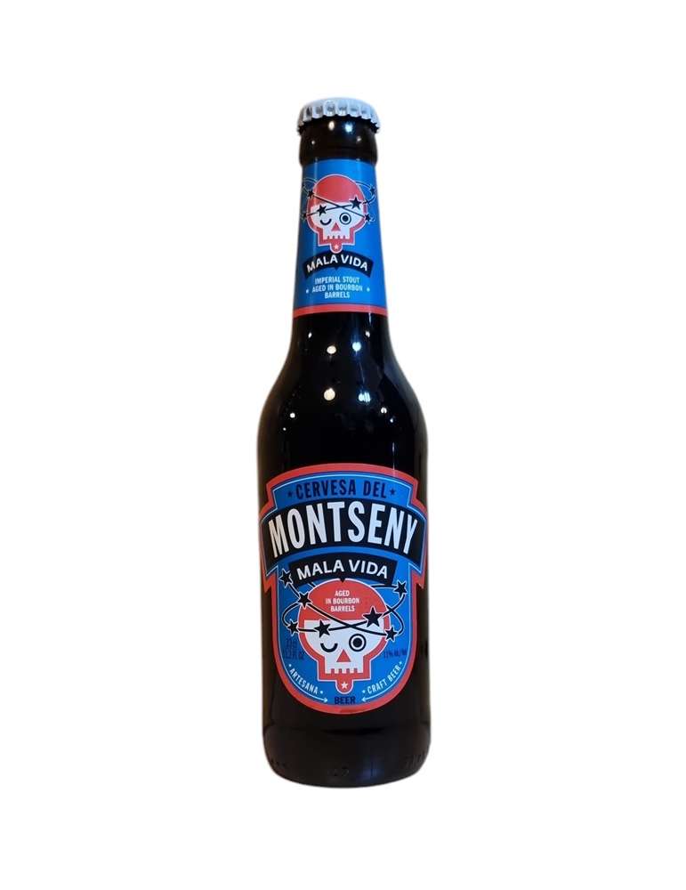 Cervesa Montseny Mala Vida Bourbon 33cl