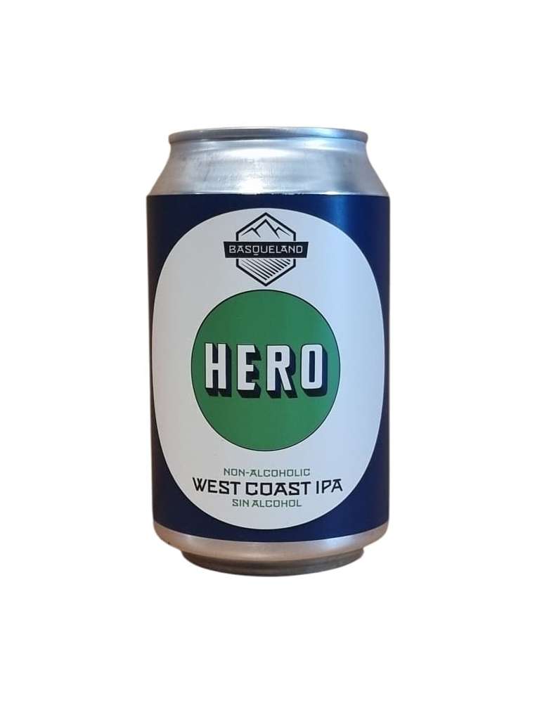 Hero West Coast IPA Llauna 33cl Sin Alcohol