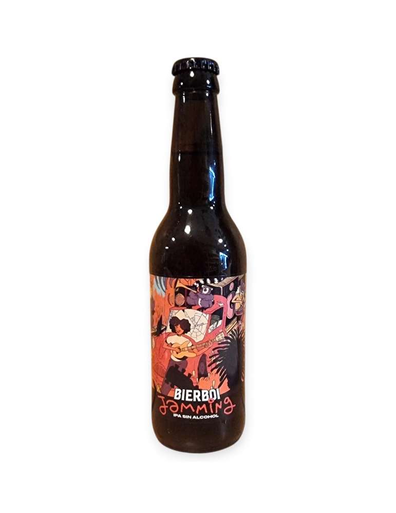 Cerveza Jamming IPA Sin alcohol 33cl