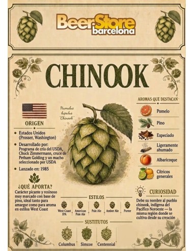 Chinook Pélet 100gr
