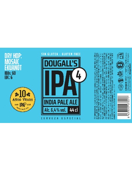 Dougall's IPA4 44cl