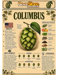 Lúpulo Columbus 125g