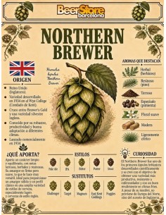 Lúpulo Northern Brewer 125g
