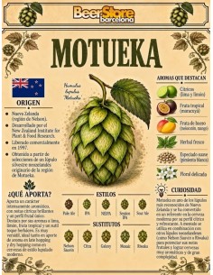 Lúpulo Motueka Pélet 125gr