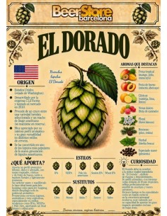 Lúpulo El Dorado Pelet 125gr